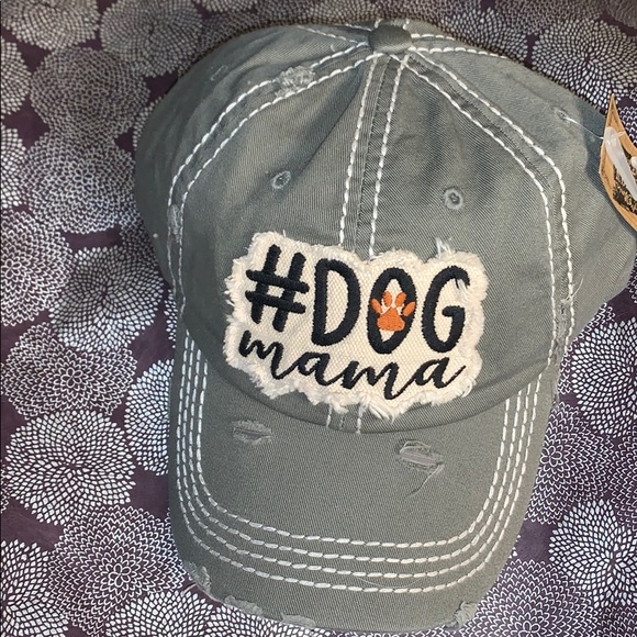 #Dog Mama Patch Baseball Cap - Picture 1 of 9